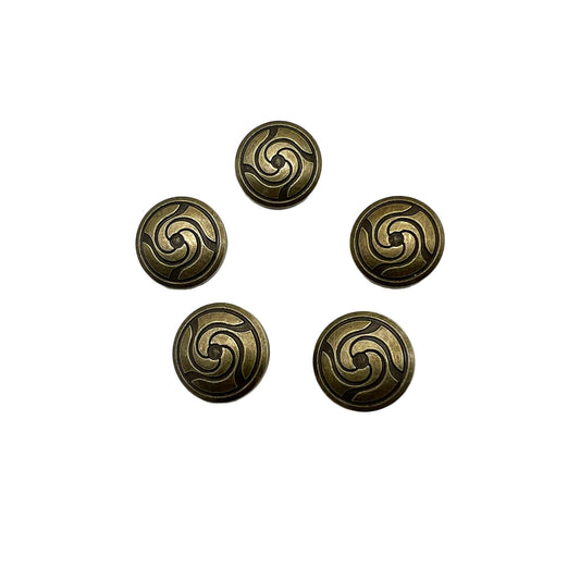 GDAMSTO 5pcs Anime Jujutsu Kaisen Cosplay Buttons Costume Accessories DIY Props Gift