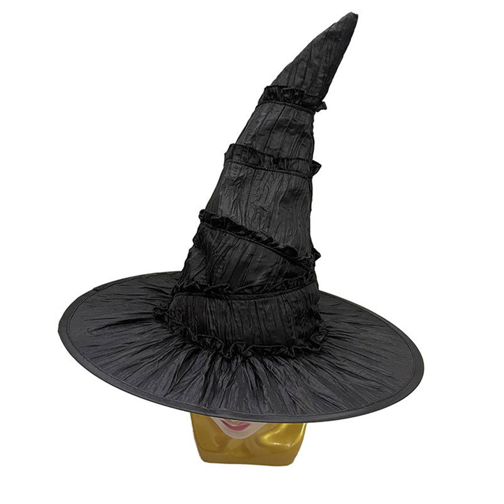 Elphaba Cosplay Hat Eyewear Bracelet Set Halloween Witch Cosplay Costume Accessories for Party